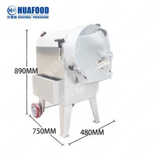 MS Carrot Onion Cutting Machine For Food Processing Three-dimensional Vegetable Dicing Machine Tomato Processing Machine