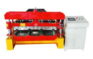 China CNC Machining Roofing Sheet Roll Forming Machine Full Hardness Material CE Certificated on sale