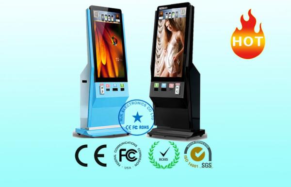 Cheap LCD Interactive Touch Screen Kiosk / Standing IR Sensor Kiosk for sale