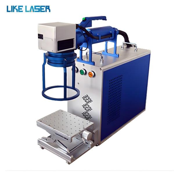 Cheap 190cm * 150cm * 70cm Size Fiber Laser Marking Machine with Invisible Laser and PC Backpack for sale