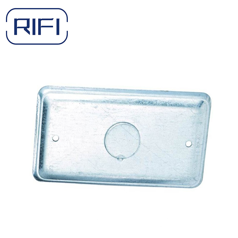 UL 4&quot; Octagonal Box Blank Cover Electrical Conduit Box Blind Cover Thickness 0.8-1.6mm