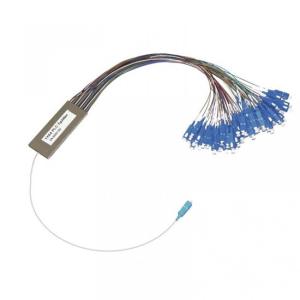 China PLC Splitter 1×64 Single Mode Blockless PLC Fiber Optic Splitter(7233215) on sale