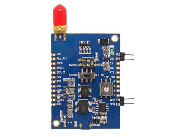 Cheap UHF 400-480mhz Digital Mobile Radio VHF 134-174MHz 2W 8Km Audio Transceiver Module for sale