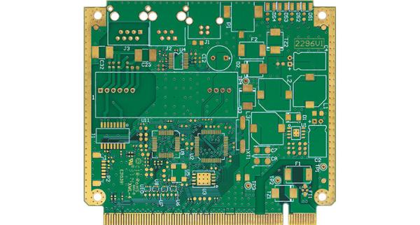 Cheap Security Surveillance Device Multilayer PCB Board OSP V0 60 * 37 Mm 10-layer PCB with Blind Via and Gold Fingers for sale