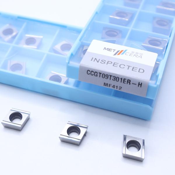 Cheap CCGT06 CCGT09 Carbide Turning Inserts , Carbide CNC Turning Inserts In H Chip Breaker for sale