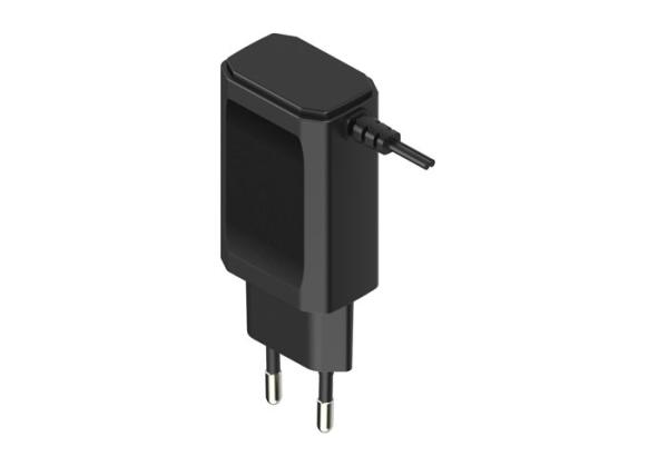 Cheap EU Plug Fast Mobile Charger Black High Speed Fast Charging Adapter for sale