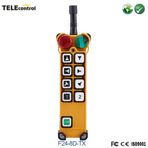 Best A24-8D 8 dual double speed push buttons radio remote control system F24-8D-TX emitter wholesale