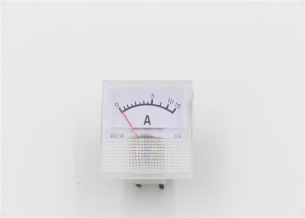 Cheap Square Type Analog Panel Meter Analog Dc Voltmeter Panel Mount Moving Coil for sale