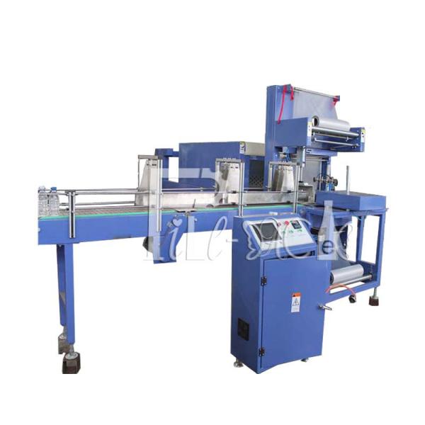 Cheap 10pcs/Min Bottle Shrink Wrap Machine Touch Screen For Juice  Cola for sale