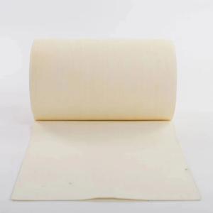 China Asphalt Mixing Industrial Filter Cloth 2mm Dust Collector Filter Bag Material 450GSM ~ 650GSM on sale