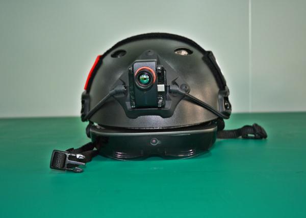 Cheap No Touch AI Powered Smart Helmets With Temperature Abnormal Alarm Prompt Function for sale