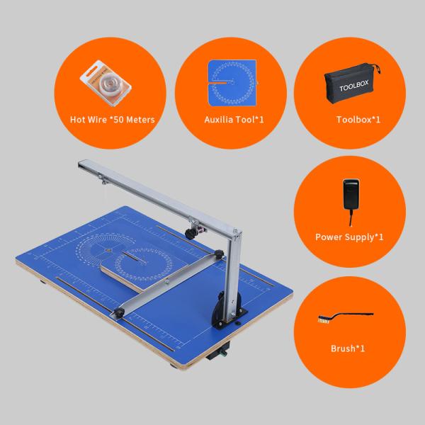 Cheap 60W Hot Wire Table Top Cutter 110V-240V For Foam And KT Board for sale