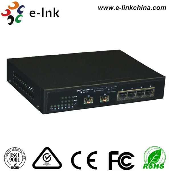 Cheap Entry Level Industrial Ethernet POE Switch , 4 Port Power Over Ethernet Switch for sale