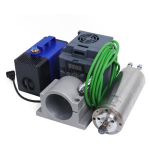 China High Speed Milling Spindle 1.5kw 220V ER11 24000rpm 400Hz Water Cooled for CNC Router on sale