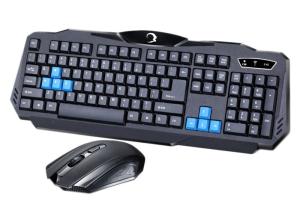 104 Key Keyboard Mouse Wireless Combo , Cordless Mouse And Keyboard Easy Operate