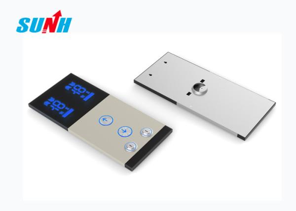 Cheap SUNH Duplex Elevator Call Panel With Blue Seven Segment Code Display for sale