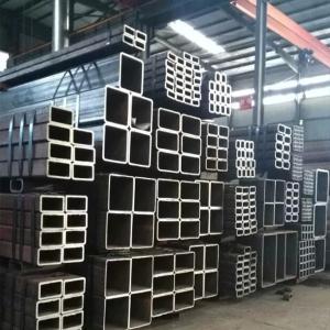 China Black Rectangular Pipe Square Tubing Sizes Square Tubing 11 1 X 3 Rectangular Tubing on sale