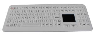 Best 108 keys silicone rubber medical keyboard with rough touchpad and USB interface wholesale