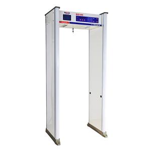 Best 8 detecting zones Walk Through Gate Large LCD dIsplay full body scanner and high sensitivity and weatherproof wholesale