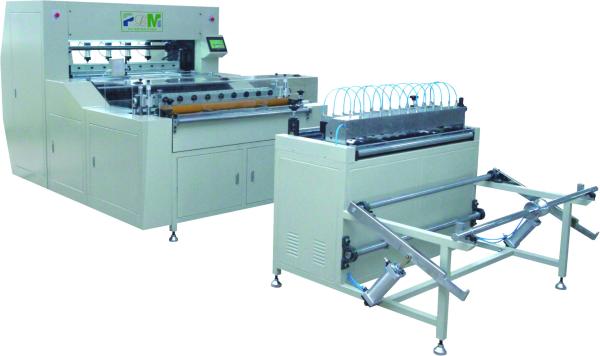 Cheap 140pleats/Min Filter Paper CNC Folding Machine Production Line Three Generations for sale
