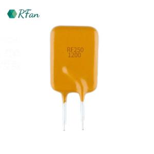 China PPTC RF250-1200  250V  1.2A Tape Polyswitch Resettable Fuse For Blender on sale