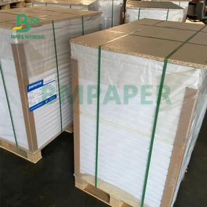 Best 210gsm Thermal Boarding Pass Paper For Check - In Kiosk Two Side Glossy wholesale