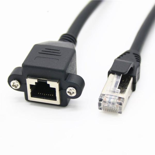 Cheap 5.0mm Adapter Shielded Network Cable RJ45 Portable With Single Port for sale