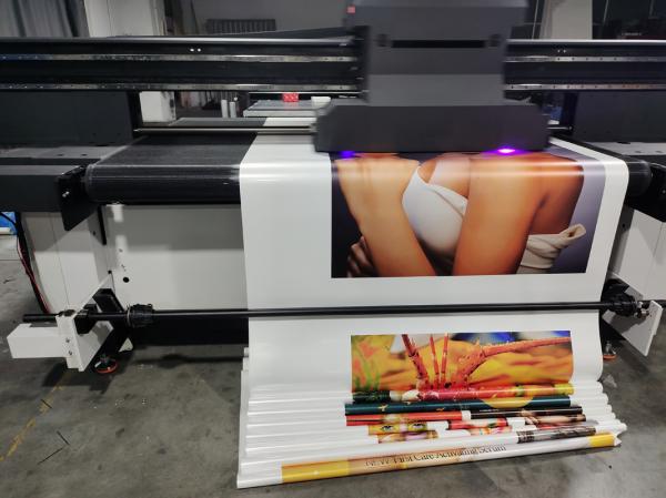 Cheap High Resolution CMYK Multicolor Roll To Roll Printer for sale