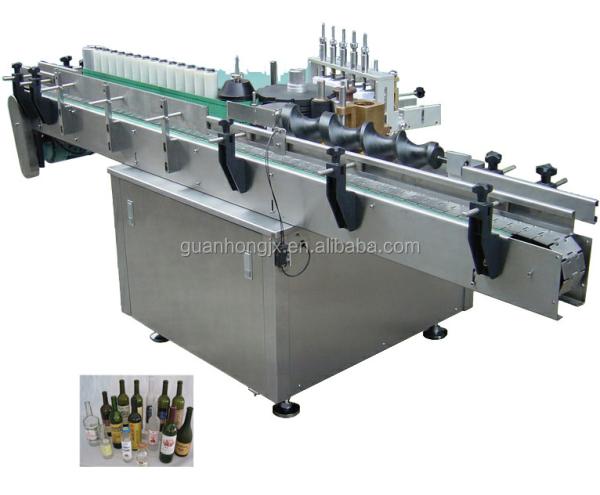 Cheap Wet Glue Bottle Labeling Machine with Automatic Labeling and 1mm Label Accuracy for sale