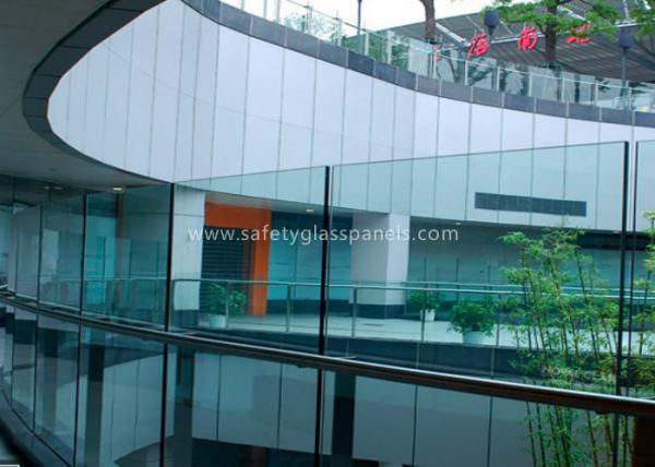 Cheap 6mm Safety Glass fencing Tempered Laminated Glass for Pool Fence Glass Railing for sale