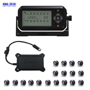 Real Time Monitoring Eighteen Tire Trailer TPMS System