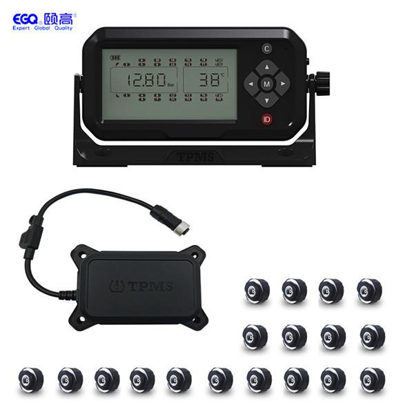 Cheap Real Time Monitoring Eighteen Tire Trailer TPMS System for sale