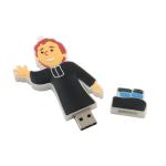 Round Customized Personalised Usb Sticks Bulk With 10 Years Data Retention Data