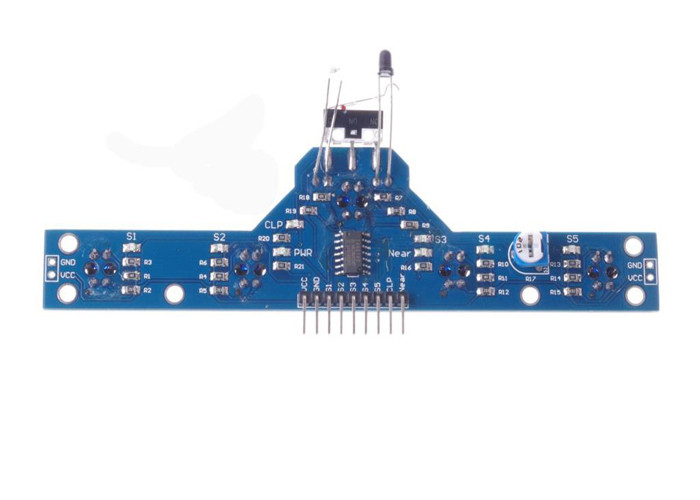 Infrared Detection Tracing Photoelectric Sensor Module 5 Channel Digital Output Type