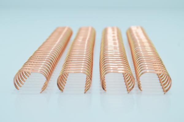 Cheap Electroplated Twin Loop Binding Wire for sale