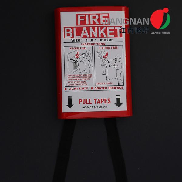 Cheap Fire Resistant Products Fire Blanket Certificate Emergency 1.0 X 1.0m for sale