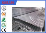 Aluminium Skirting Profiles , Elevator / Escalator Tread Aluminum Deck Cover