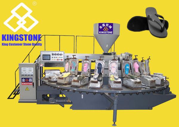 Cheap Plastic Slipper Making Machine In Rotary Table Injection Moulding Machine for sale
