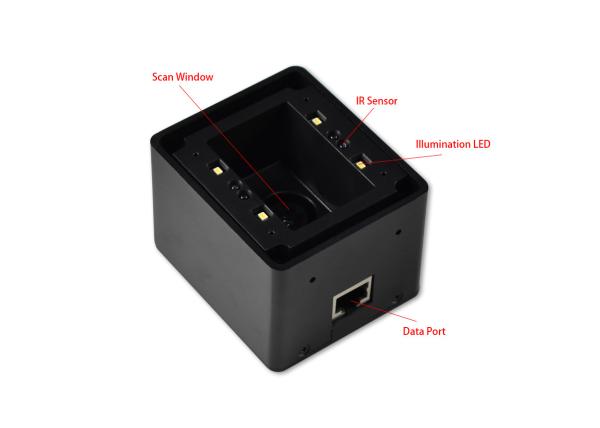 Cheap Phone PDF417 2D Barcode Scanner Module White LED Light Source for Swift Scanning for sale