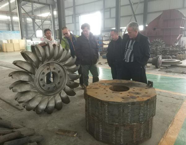 Cheap 2.83 M³/s Flow Water Turbine Parts with Customizable Design and Stainless Steel Material for sale