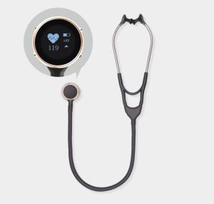 Sound Tracks Recording Digital Smart Bluetooth Heart Sound Stethoscope With APP