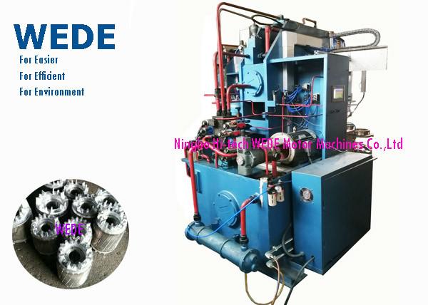 Cheap Multi Rotary Stations Rotor Die Casting Machine For 91 Frame Motor PLC Control for sale
