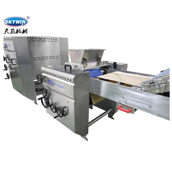 Cheap Small Model 400 MM Biscuit Making Machine Small Capacity Biscuit Production Line for sale