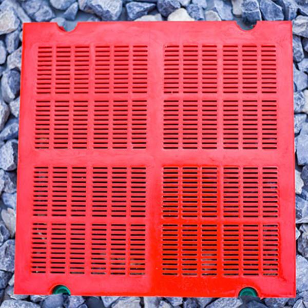 Cheap New High Elasticity Coal Mining Screen Mesh Vibrating Polyurethane Pu Screen Linear Type with 6 Month Warranty for sale