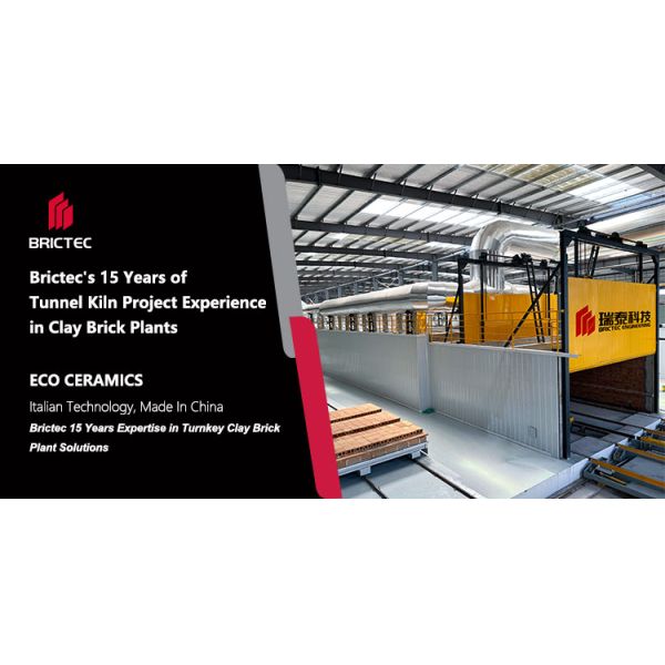 Eco-friendly Low Energy Consumption Continuous Production Industrial Tunnel Kiln for Brick and Ceramic Firing