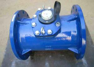 China Dn80 Commercial Flow Meter , Positive Displacement Woltman Water Meter on sale