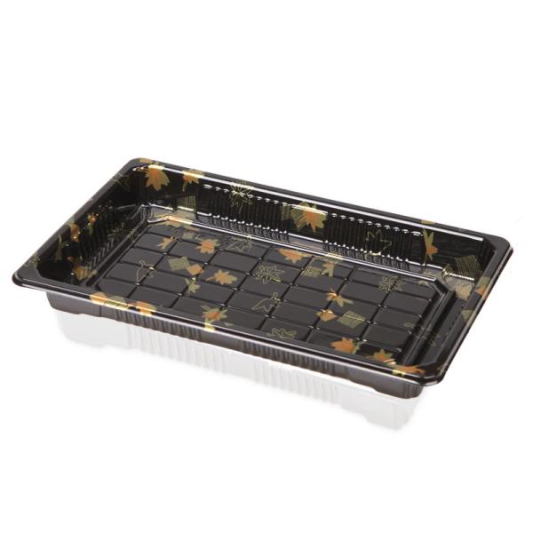 Cheap Printed PS Plastic Sushi Tray Recyclable Dustproof for sale
