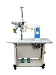 Best Computerized Waterproof Strip Hot Air Seam Sealing Machine , PLC Glue Press Machine wholesale