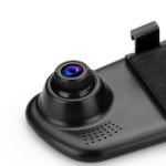 4.3" TFT LCD Screen Dual Record Parking Sensor DVR with Tracking Line and Voice
