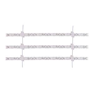 China 1m 0.5m Backlight LED Bar Lattice Diffuse Shutter Bar  For Backlit Fabric Face Light Box on sale